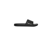 Superdry Women's Core Graphic Pool Slide Sandal, Black, 9.5 UK