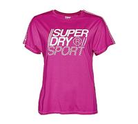 Superdry Women's CORE Loose TEE T-Shirt, Super Pink, 12