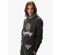 Superdry Country Club Loose Fit Sweatshirt Black XL Woman