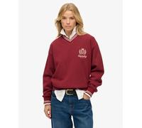 Superdry Womens Country Club V-Neck Sweatshirt