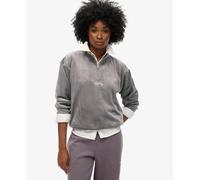 Superdry Womens Country Club Velour Half-Zip