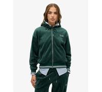Superdry Womens Country Club Velour Zip Hoodie
