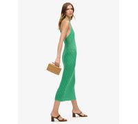 Superdry Womens Crochet Halter Maxi Dress