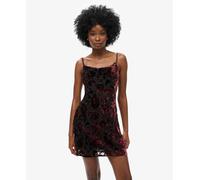 Superdry Womens Devore Cowl Neck Mini Slip Dress