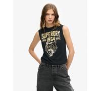 Superdry Womens Embellished Archive Fitted Tank Top