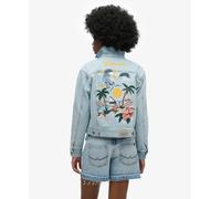 Superdry Womens Embellished Denim Jacket