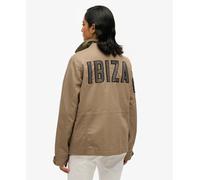 Superdry Womens Embellished M65 Military Jacket