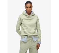 Superdry Essential Logo Emb Hoodie Green L Women