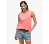 Superdry Womens Essential Logo Garment Dye Vest Top