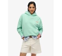 Superdry Essential Logo Gd Hoodie Green XS Woman