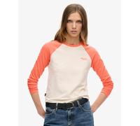 Superdry Womens Essential Logo Long Sleeve Baseball Top