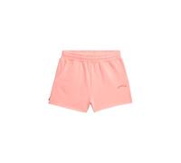 Superdry Women's Essential Logo Shorts with Piece Dye, pink, S