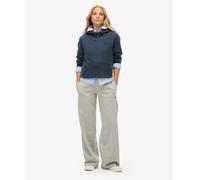 Superdry Essential Logo Straight Sweat Pants Grey XL Woman