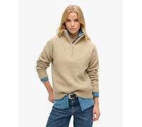 Superdry Womens Essential Zip Neck Jumper