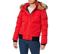 Superdry Women's Everest Bomber Jacket Not Applicable, High Risk Red, 12