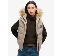 Superdry Womens Everest Faux Fur Gilet