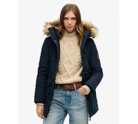 Superdry Everest Faux Fur Parka Blue S Women