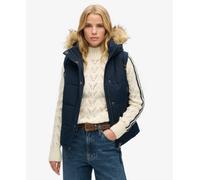 Superdry Womens Everest Faux Fur Puffer Gilet