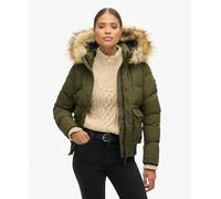 Superdry Womens Everest Hooded Puffer Bomber Jacket
