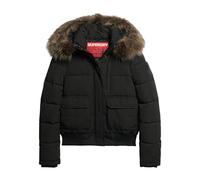 Superdry Everest Bomber Puffer Jacket Black XS Woman