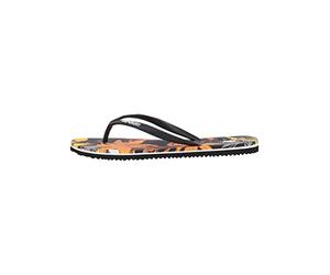 Superdry Women's F3-Flip Flop Loafer, Black Hawaiian, 3/4 UK
