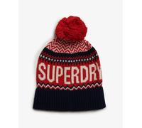 Superdry Womens Fairisle Beanie Hat Size 1Size