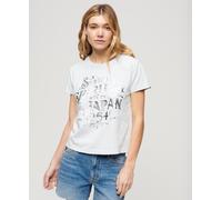 Superdry Womens Foil Workwear Fitted T-Shirt