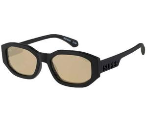 Superdry Womens Geo-Cut Narrow Rectangular Sunglasses - Black