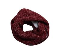 Superdry Women's Gracie Cable Snood Cold Weather Scarf, Fuschia Tweed, OS (Size:OS)