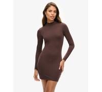 Superdry Womens High Neck Long Sleeve Jersey Mini Dress