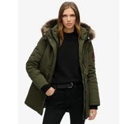 Superdry Womens Hooded Everest Faux Fur Parka Coat