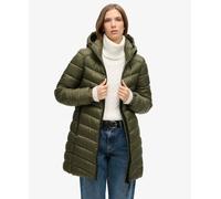 Superdry Hooded Fuji Mid Padded Jacket Coat, 8MI, 16 Years