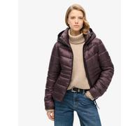 Superdry Fuji Quilt Padded Jacket Purple S Woman