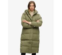 Superdry Womens Hooded Longline Puffer Coat