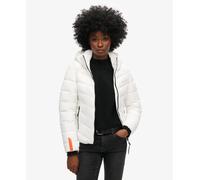 Superdry Womens Hooded Microfibre Padded Jacket