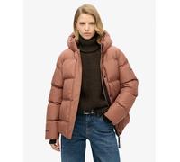 Superdry Womens Hooded Mid Length Sports Puffer Jacket