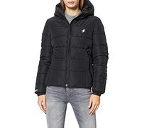 Superdry Duffel coats HOODED SPIRIT SPORTS PUFFER in Black UK 14