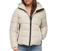 Superdry Duffel coats HOODED SPIRIT SPORTS PUFFER in Beige UK 14