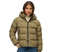 Superdry Womens Hooded Sports Padded Jacket