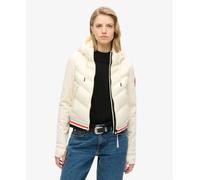 Superdry Womens Hooded Storm Fuji Hybrid Bomber Jacket