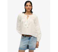 Superdry Womens Ibiza Lace Blouse