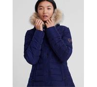 Superdry Womens Icelandic Rich Navy Jacket Coat Glacier Ship Worldwide
