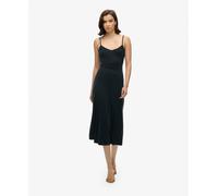 Women's open-back jersey dress Superdry Noir XL