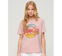 Superdry Womens La Graphic Relaxed Tee