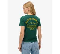 Superdry Womens Lo-Fi Outdoor Fitted T-Shirt