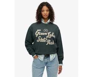Superdry Womens Lo-Fi Outdoor Loose Sweatshirt