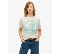Superdry Womens Lo-Fi Outdoor Mono Relaxed T-Shirt