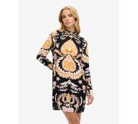Superdry Womens Long Sleeve Printed Mini Dress