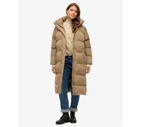 Superdry Womens Longline Hooded Puffer Coat
