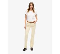Superdry Womens Low Rise Cord Flare Jeans